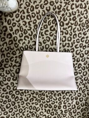 Tory Burch britten tote Leather Double-Handle Tote new